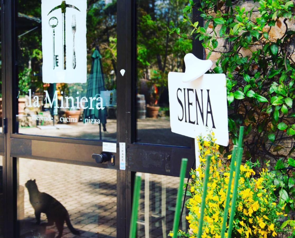 Podere La Miniera Relax & Food Siena Bagian luar foto