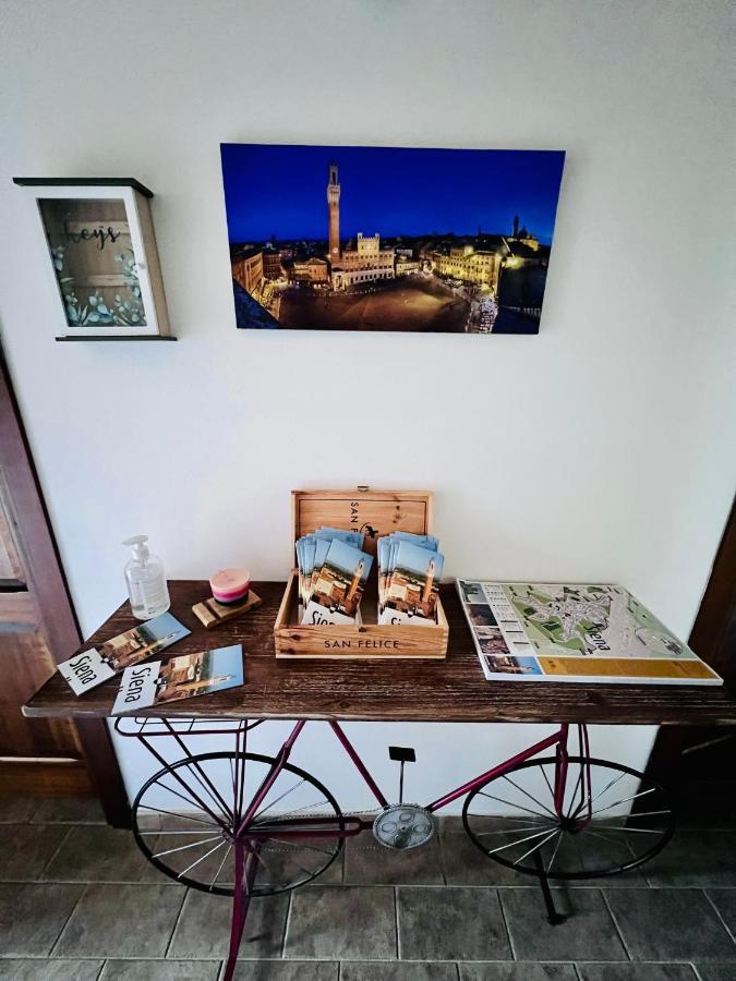 Podere La Miniera Relax & Food Siena Bagian luar foto